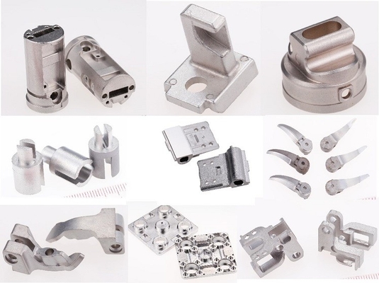 Silver Iron Customized MIM Metal Injection Molding Anodized Finish