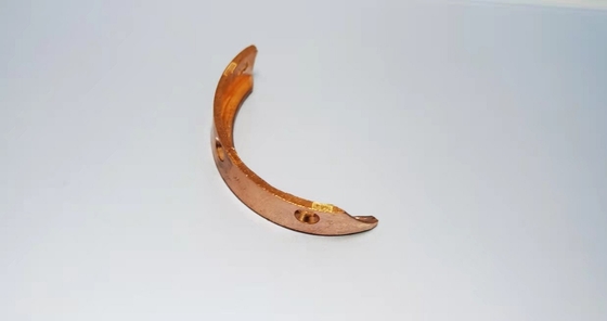 Tumbled Finish Gold Jewelry Components , Reach Passivation Silver Jewelry Parts
